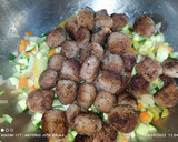 Foto del paso 5 de la receta: Albóndigas en salsa de limón y curry 🙂🙂🙂