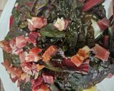 Foto del paso 6 de la receta: Acelgas rojas con jamón