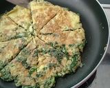 Foto langkah ke 8 dari resep Omelet Sawi Hijau.