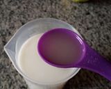 A picture of step 1 of Homemade buttermilk.