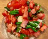 Une image de l'étape 2 de Dos de Cabillaud Sauce Vierge.