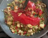Foto del paso 3 de la receta Arroz basmati con panceta y langostinos