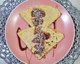 Foto del paso 3 de la receta: Crepas de avena con cajeta y nuez 🤩