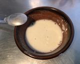 Une image de l'étape 3 de Cardons à la crème de moutarde et persil.