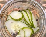 Foto del paso 1 de la receta: Pepinos encurtidos en vinagre agridulces 🥒 - Ideales para hamburguesas