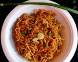 পেরি পেরি মশালা সসি ম্যাগি ফ্রাই (peri peri mashala saucy maggi fry recipe in Bengali) রেসিপি ধাপ - 9 ছবি