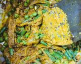 A picture of step 4 of Paneer Biryani.
