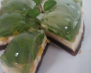 Puding Cendol Layer - Step 3