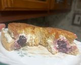 A picture of step 6 of Stuffed French Toast 😃.