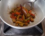 A picture of step 3 of Parwal Carrot Combo.