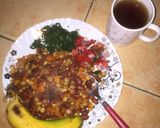 A picture of step 5 of Vegetabled githeri.