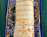 Foto del paso 3 de la receta: Arrollado de masa de panqueques vegetariano