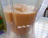 Hình bước làm 3 của món Sinh tố Sapoche