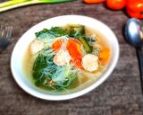 Foto langkah ke 6 dari resep Sop cesim bakso.