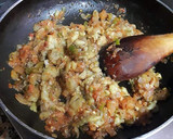 Foto del paso 14 de la receta: Berenjena asada al horno rellena de atún y queso