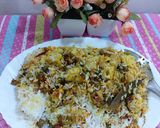 A picture of step 4 of Veg paneer biryani.