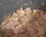A picture of step 4 of Mutton Pulao.