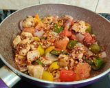 A picture of step 10 of Stir Fry Pepper Chicken.