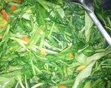Foto langkah ke 5 dari resep Kangkung Saus Tiram.