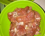 Foto langkah ke 1 dari resep Daging sapi bumbu rujak.