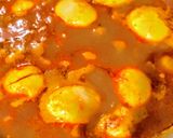 A picture of step 4 of Egg Potato Masala Curry.