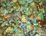 A picture of step 10 of Chicken Tikka Masala Karahi with Coal Dum.
