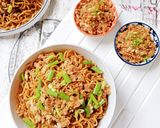 Foto langkah ke 6 dari resep Mie Goreng Pedas Manis (ala mie Gacoan).