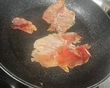 Foto del paso 3 de la receta: Flores de alcachofa con crujiente de jamón