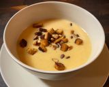 Une image de l'étape 6 de Soupe carottes, orange et pain d’épices.