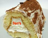 Foto langkah ke 9 dari resep Bolu Gulung Keto With Cream Cheese.