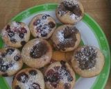 Palacsinta muffin 🍒🍇🍓 recept fázis 3 fotója