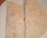 Foto del paso 4 de la receta Revuelto de bacalao con jamón serrano y tortas maíz rellenas