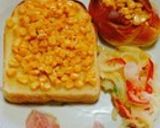 A picture of step 5 of Corn Bread with Mayo like 7-Eleven.