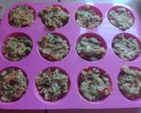 Foto del paso 3 de la receta: Muffins de zapallo y brócoli