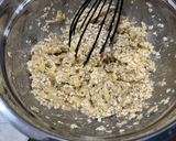 A picture of step 2 of Banana Oatmeal Chocolate Chip Cookies.