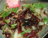 A picture of step 6 of Dragon chicken.