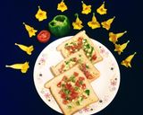 A picture of step 6 of Egg Chilli Cheese Toast.