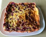 Une image de l'étape 10 de Flan pâtissier aux cranberries fraîches pâte brisée à la fraise.