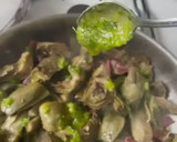Foto del paso 4 de la receta: Alcachofitas rehogadas con ajito