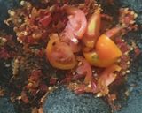 Foto langkah ke 2 dari resep Cah Kangkung Tahu Bumbu Terasi.