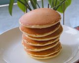Hình bước làm 4 của món Pancake Hạnh Nhân