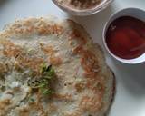 Moong dal and poha dosa recipe step 4 photo