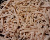 A picture of step 1 of Cheesy Beef Beenie Weenies.