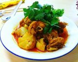 Hình bước làm 7 của món Cà ri Gà