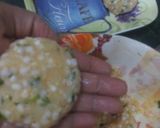 A picture of step 6 of Sabudana tikki.