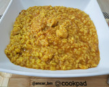 Foto del paso 8 de la receta: Arroz meloso de bacalao y coliflor con toque allioli de ajo negro