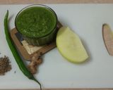 A picture of step 3 of Mango - Coriandor Spicy Chutney.