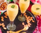 A picture of step 6 of Mango smoothie mango badam smoothie.