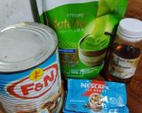Foto langkah ke 1 dari resep Coffee Matcha Caramel.