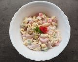 Majonézes tésztasaláta (gluténmentes) recept fázis 5 fotója